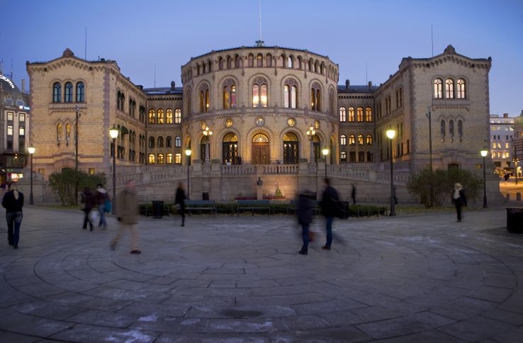Illustrasjonsbilde av Stortinget i Oslo.