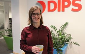 Interaksjonsdesigner Katrine Stavrum Johansen i Dips